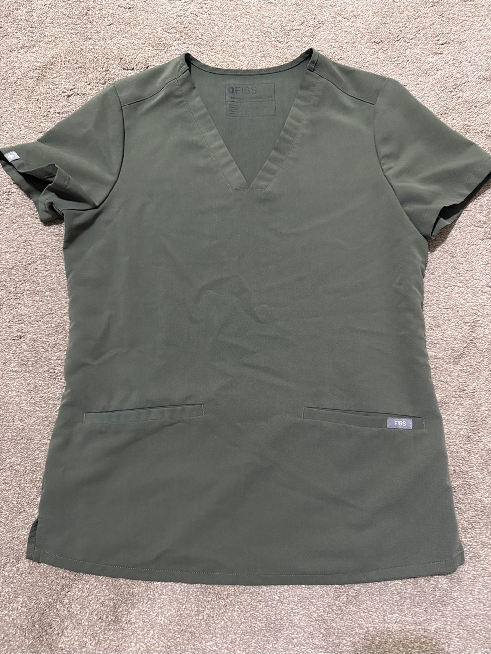 Figs Casma Scrub Top